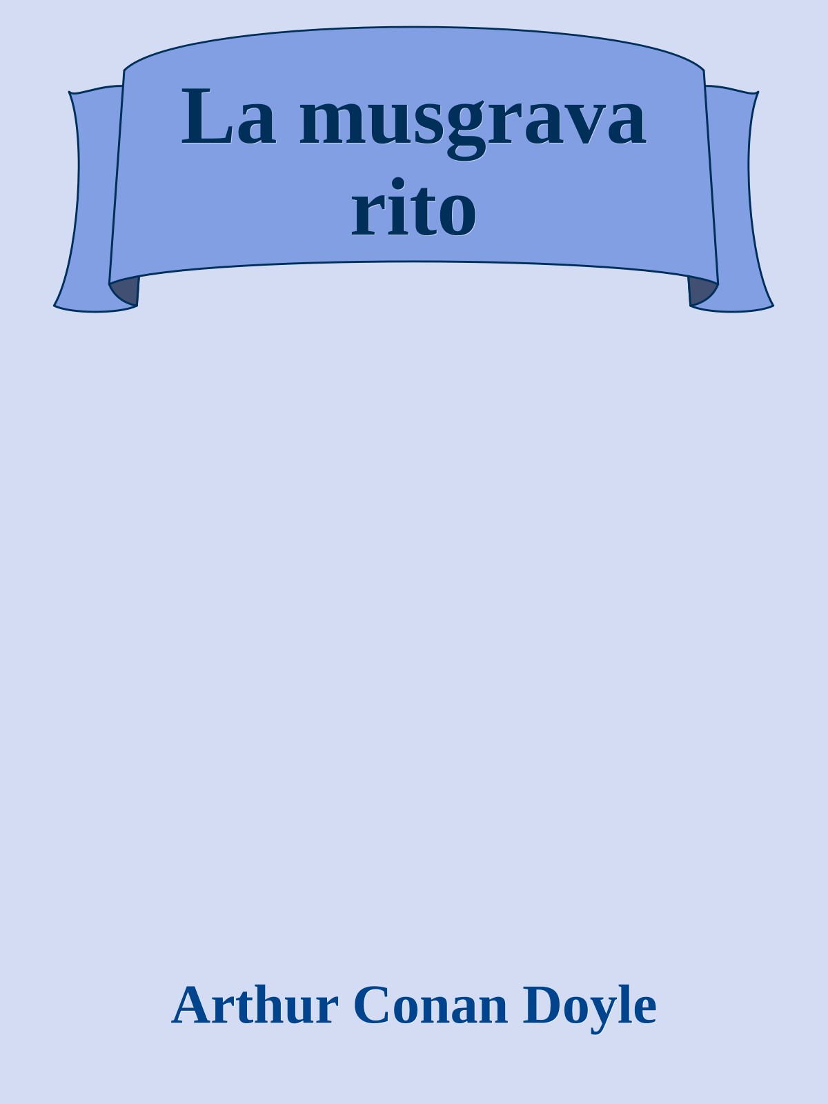 La musgrava rito