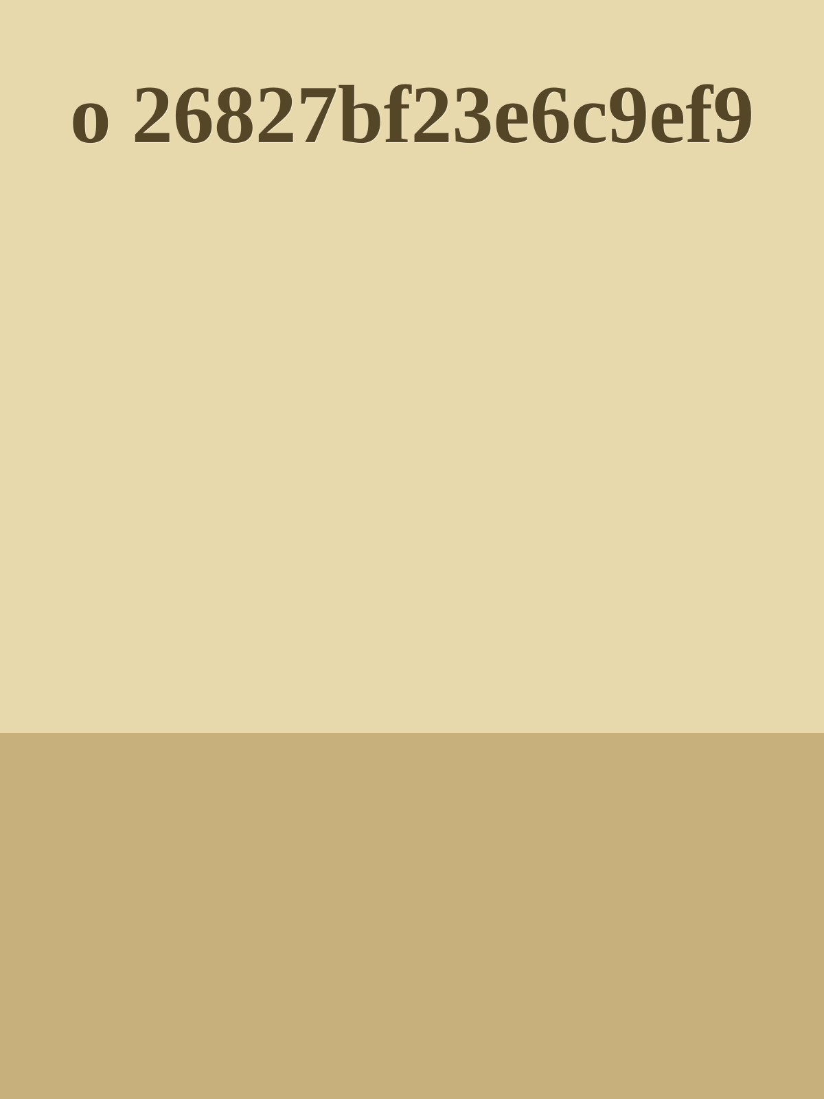 o 26827bf23e6c9ef9