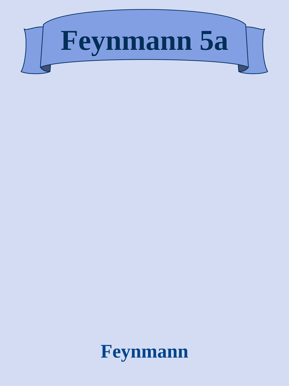 Feynmann 5a