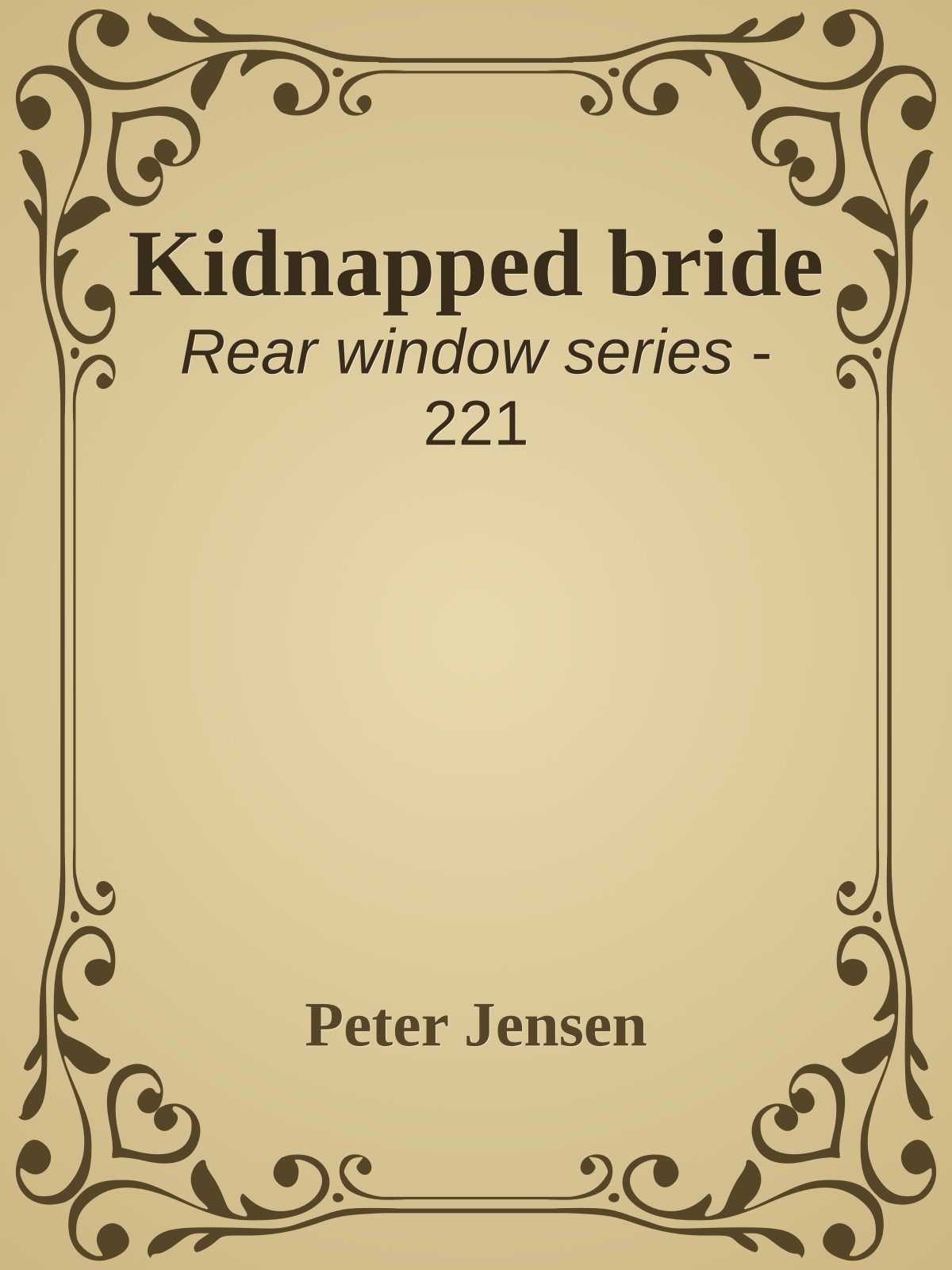 Kidnapped bride