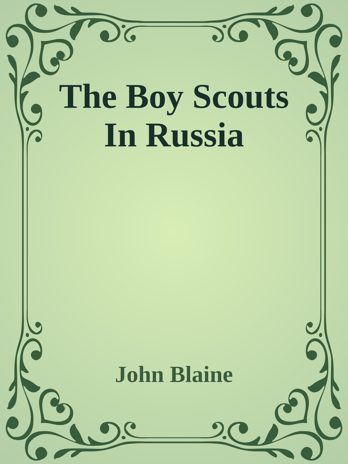 The Boy Scouts In Russia