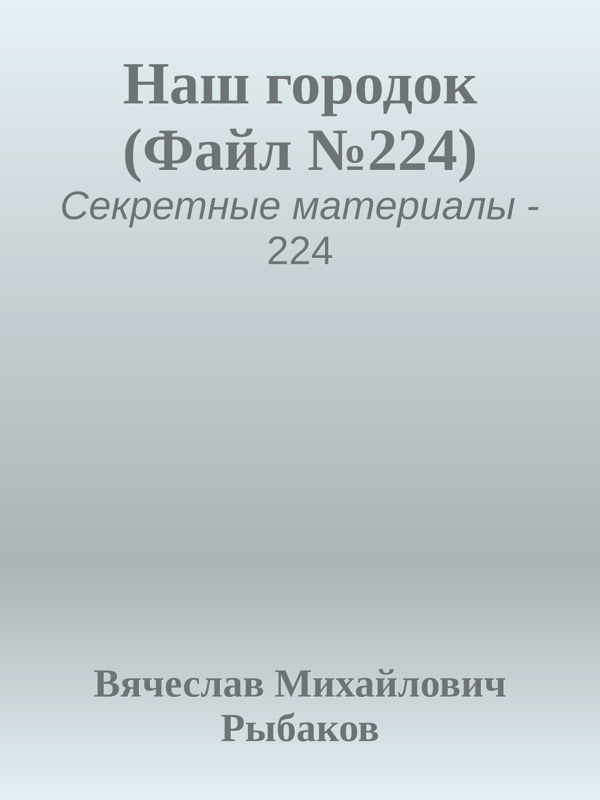 Наш городок (Файл №224)