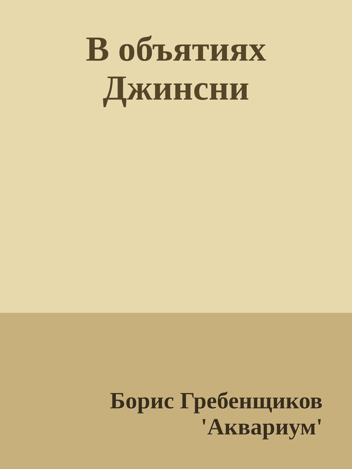 В объятиях Джинсни