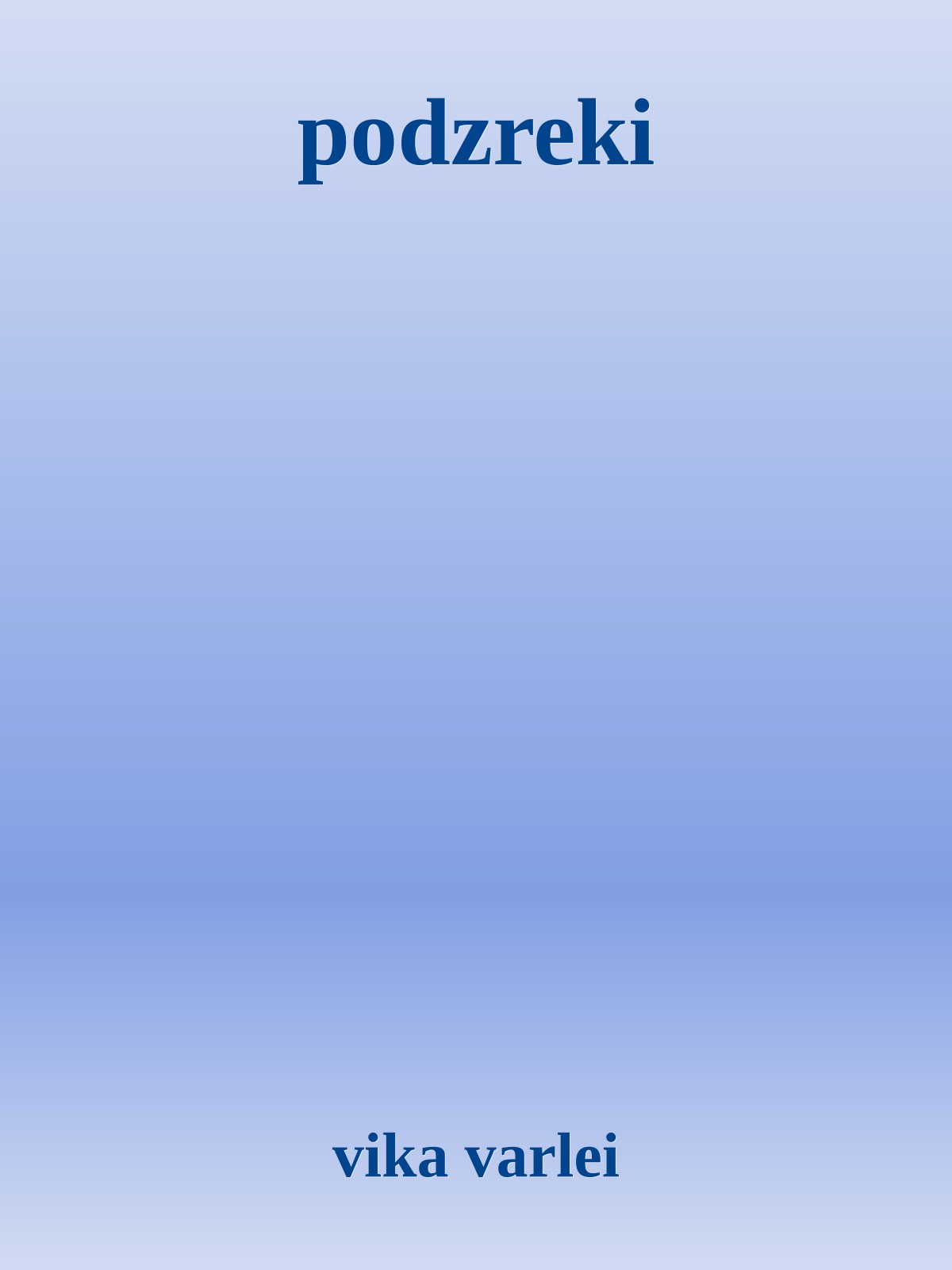 podzreki