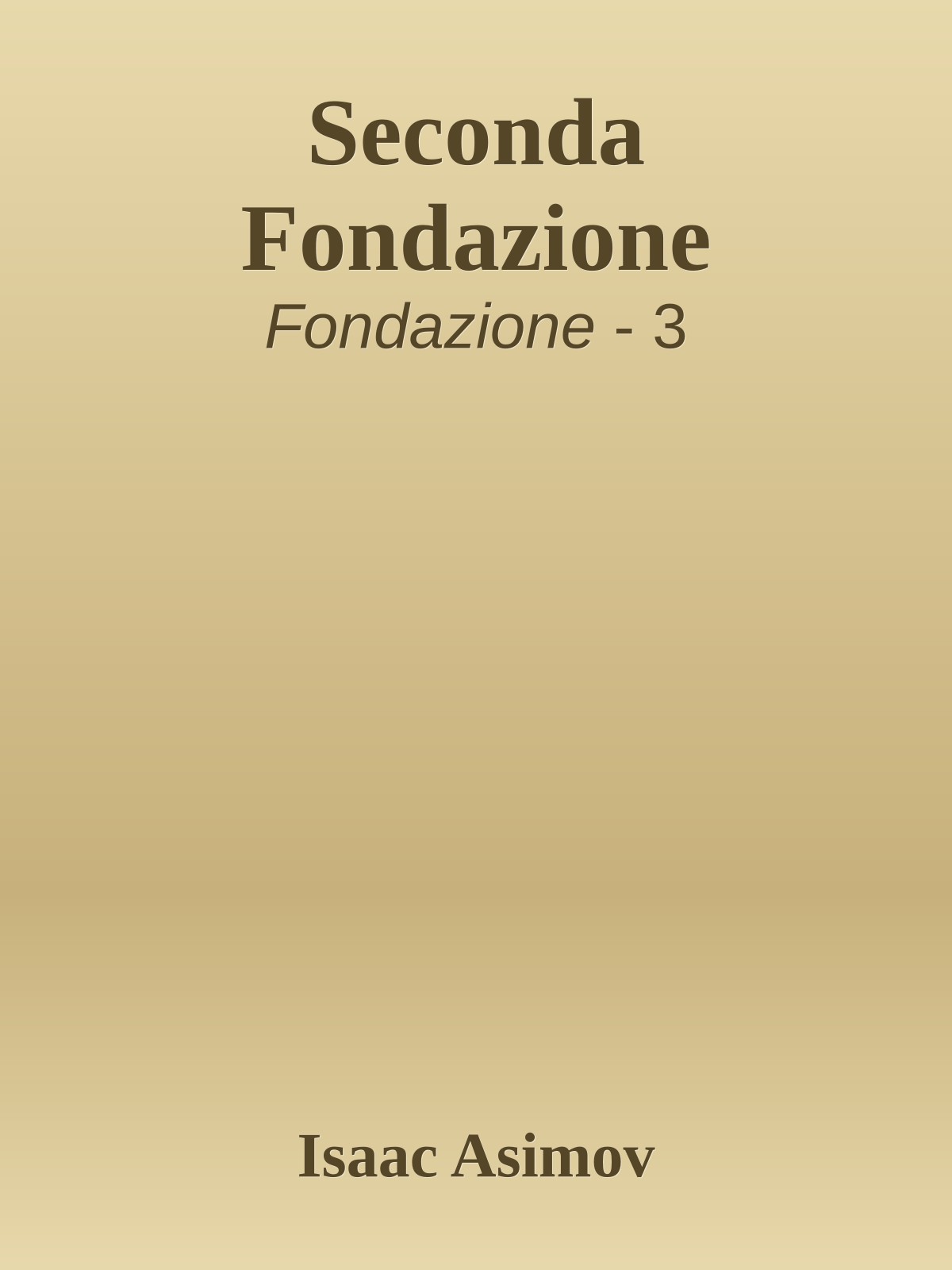 Seconda Fondazione