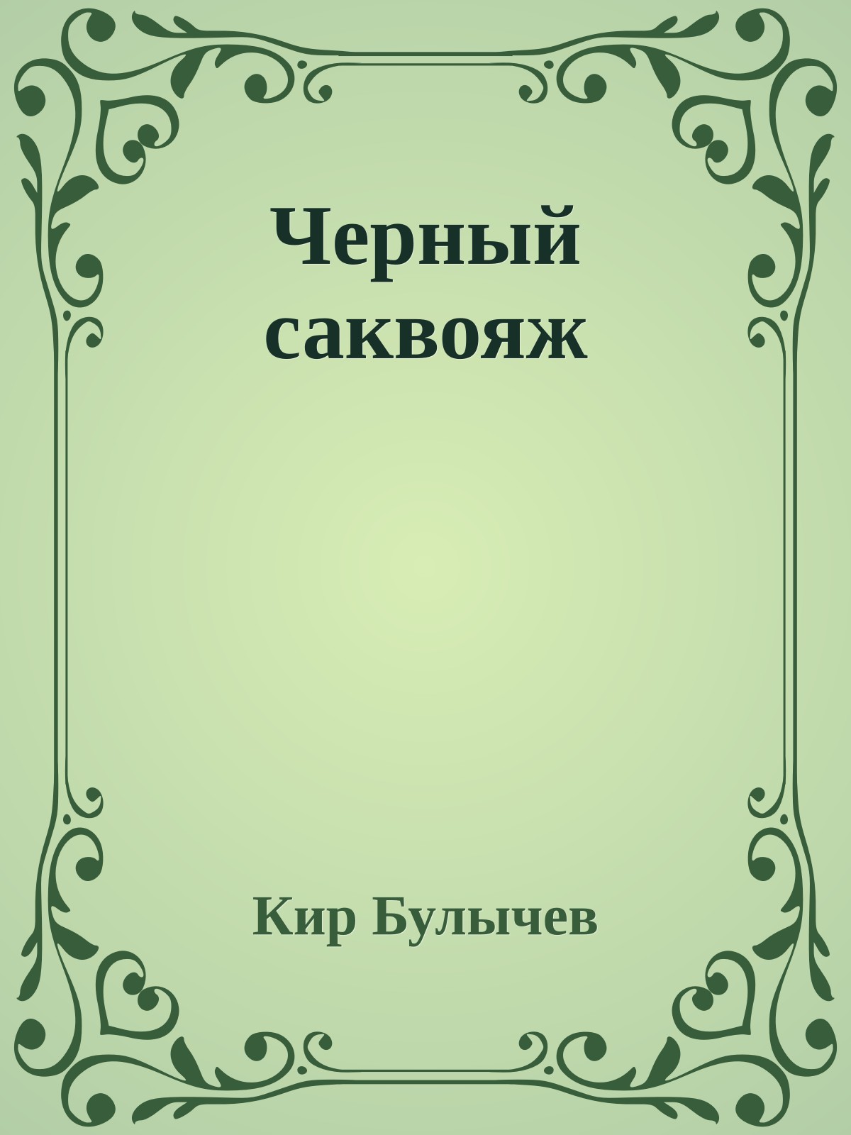 Черный саквояж