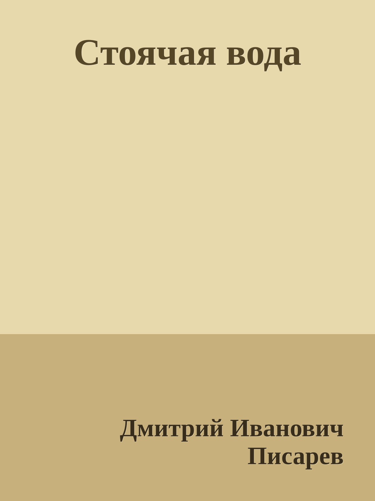 Стоячая вода