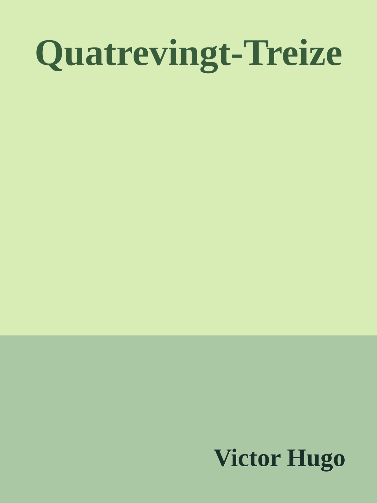 Quatrevingt-Treize