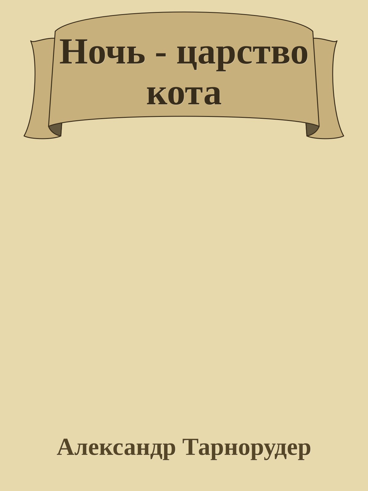 Ночь - царство кота