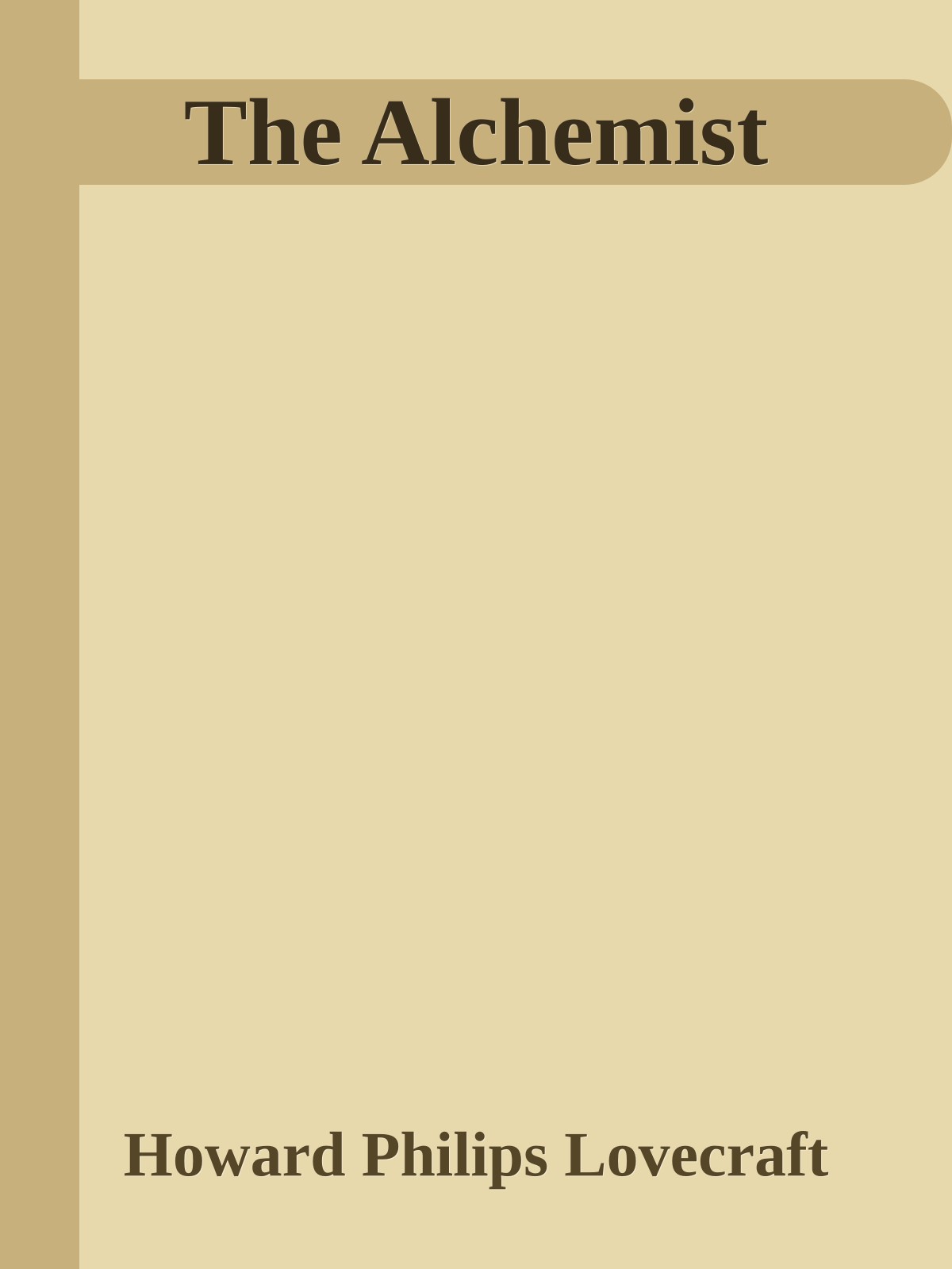 The Alchemist