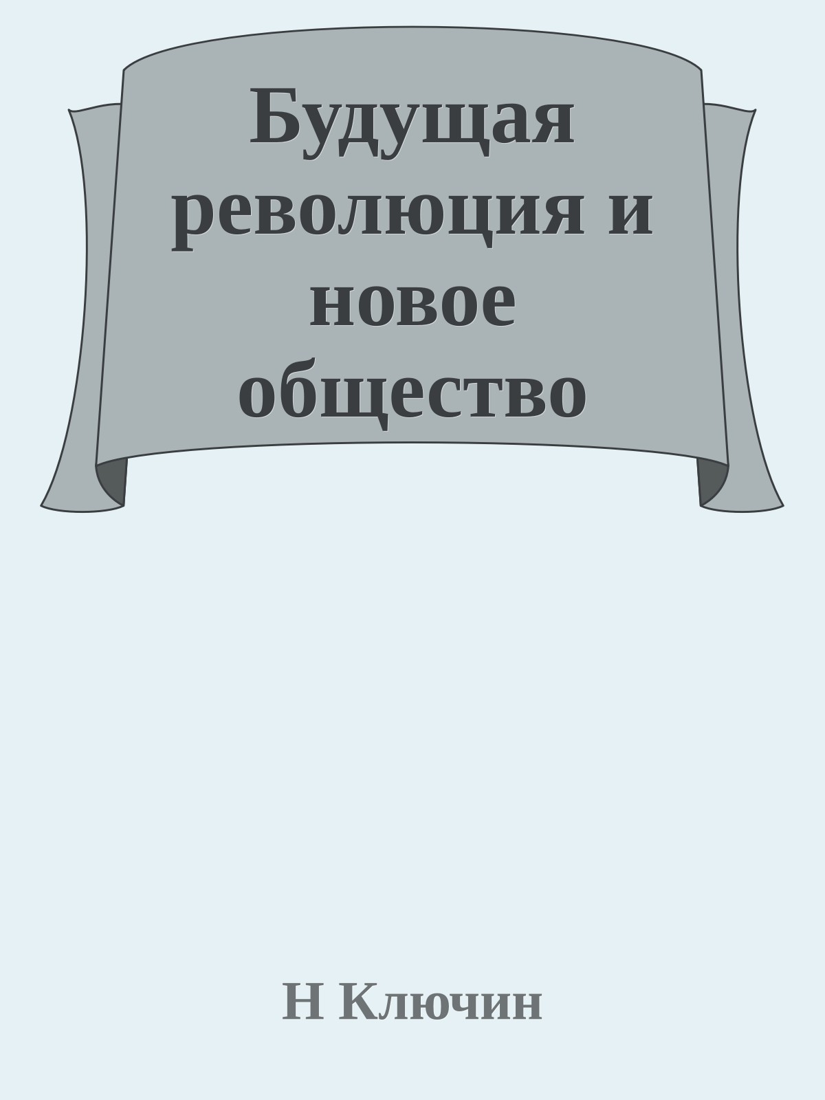Будущая революция и новое общество