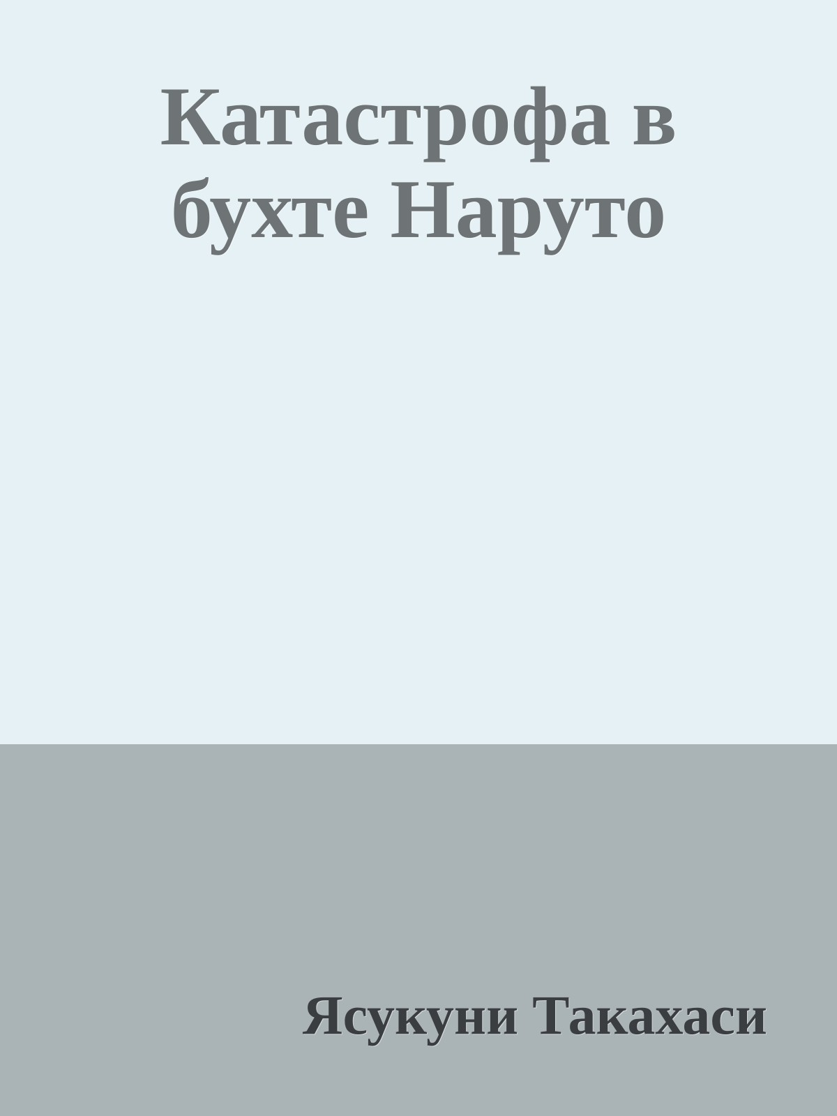 Катастрофа в бухте Наруто