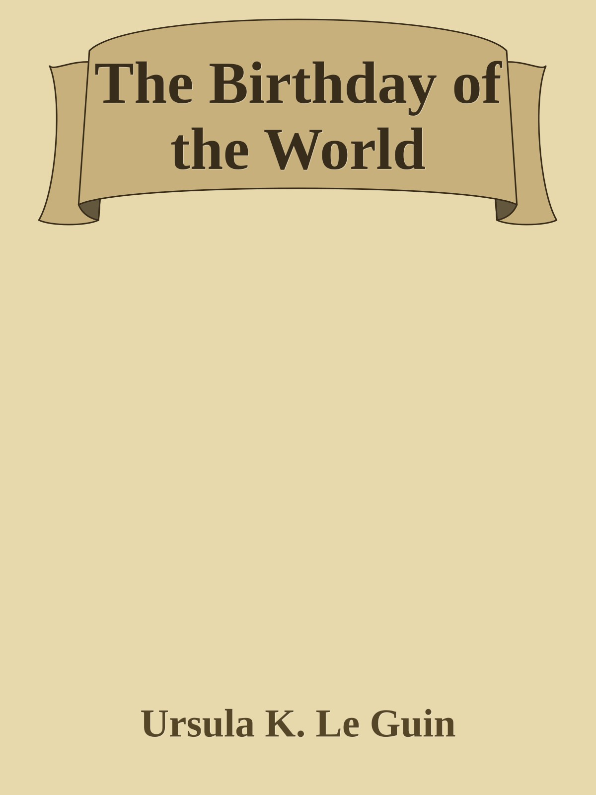 The Birthday of the World